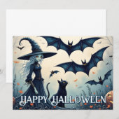 トワイライトスカイの魔女、黒猫、こうもり (正面/裏面)