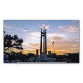 トワイライトスカイクイソン記念サークルパークin QC マグネット名刺 (正面)