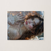 トワイライトセラフ白熱［赤熱］光を放つ – エンジェルオブ夕べライト ジグソーパズル (横)