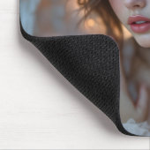 トワイライトセラフ白熱［赤熱］光を放つ – エンジェルオブ夕べライト マウスパッド (コーナー)