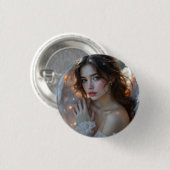 トワイライトセラフ白熱［赤熱］光を放つ – エンジェルオブ夕べライト 缶バッジ (正面&裏面)