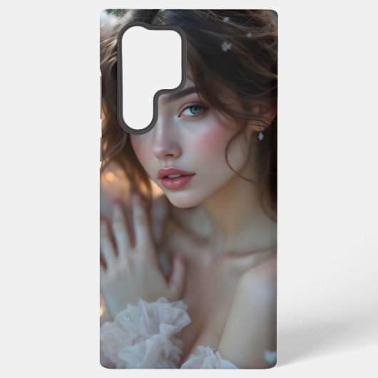 トワイライトセラフ白熱［赤熱］光を放つ – エンジェルオブ夕べライト SAMSUNG GALAXYケース (裏面)