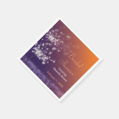 トワイライトダンデオンブライダルシャワー スタンダードカクテルナプキン (角)