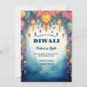 トワイライトディワリエレガンス 招待状 (正面)