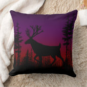 トワイライトデュスクウッドランドパインフォレストスタック クッション (ブランケット)