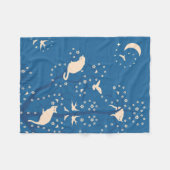 トワイライトトムキャッツフリースブランケット フリースブランケット (正面(横))