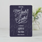 トワイライトニューイヤーズ応援フォイル招待状 箔招待状 (立ち正面)