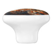 トワイライトハーベスト漁師がカニを集める セラミックノブ (側面)