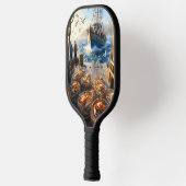 トワイライトハーベスト漁師がカニを集める ピックルボールラケット (左)
