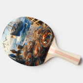 トワイライトハーベスト漁師がカニを集める 卓球ラケット (横)