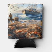 トワイライトハーベスト漁師がカニを集める 缶クーラー (正面)