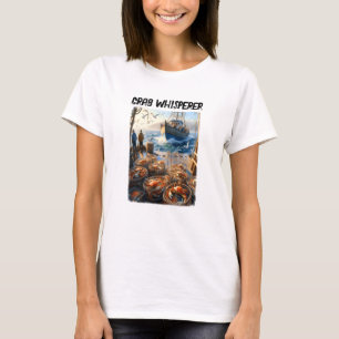 トワイライトハーベスト漁師がカニを集める Tシャツ