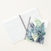 トワイライトパームストロピカル葉ズ ノートブック (内部)