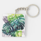 トワイライトパームズスプリットリーフ キーホルダー (裏面)