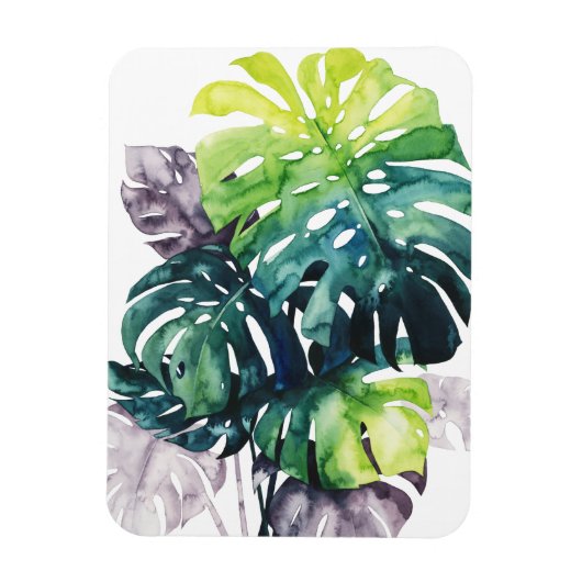 トワイライトパームズスプリットリーフ マグネット (縦)