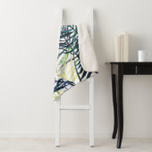 トワイライトパームズトロピカル葉 シェルパブランケット (インサイチュ)