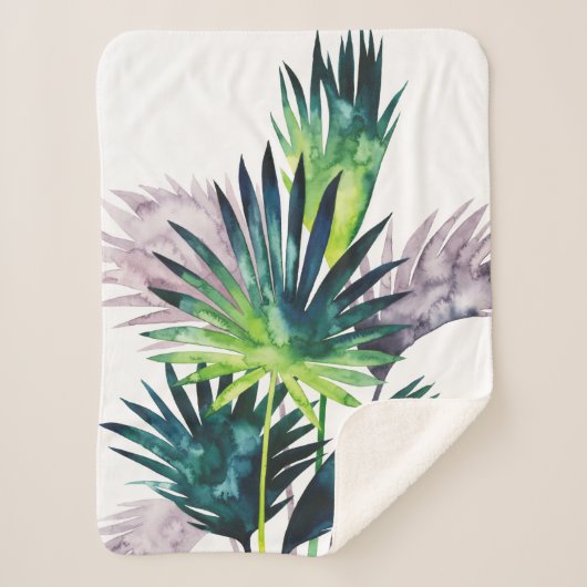 トワイライトパームズパームフロント シェルパブランケット (正面)