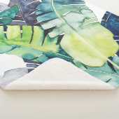 トワイライトパームズパーム葉ズ シェルパブランケット (3/4)