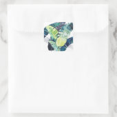 トワイライトパームズパーム葉ズ スクエアシール (バッグ)