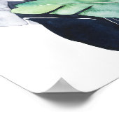 トワイライトパームズパーム葉ズ ポスター (角)