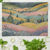 トワイライトヒルサイド キッチンタオル (折り畳み)