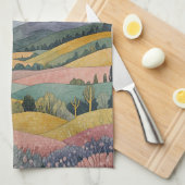 トワイライトヒルサイド キッチンタオル (四つ折り)