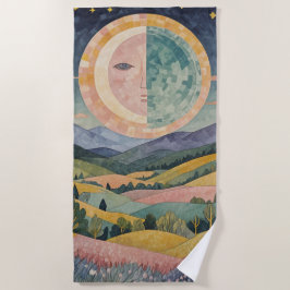 トワイライトヒルサイド ビーチタオル