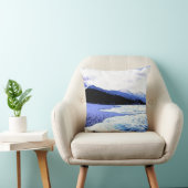 トワイライトビーチの色合い（青） クッション (椅子)