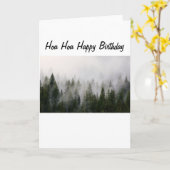 トワイライトファンドムホアホアハッピーバースデー カード (黄色い花)