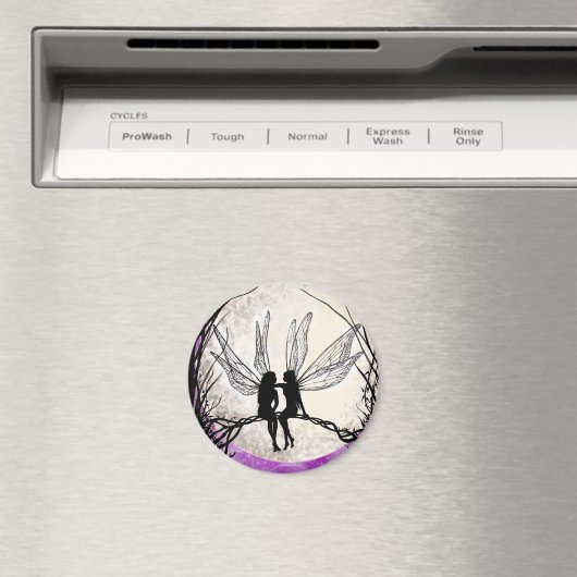 トワイライトフェアリーアートマグネットフェアリーシルエット マグネット (インサイチュ (食洗機))