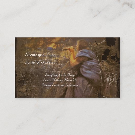 トワイライトフェアリーサークルダンス 名刺 (正面)