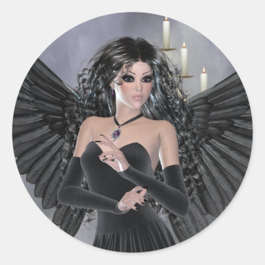 トワイライトフェアリーステッカー ラウンドシール (正面)