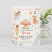 トワイライトフェアリー誕生日招待状 招待状 (スタンド正面)