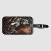 トワイライトフォレストのベンガルタイガーファミリー ラゲッジタグ (正面横)