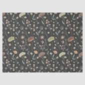 トワイライトフォレストの葉ヴィンテージ植物学 薄葉紙 (正面)