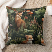 トワイライトフォレストフレンズボタニカル クッション (ブランケット)