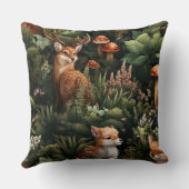 トワイライトフォレストフレンズボタニカル クッション (裏面)