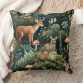 トワイライトフォレストフレンズボタニカル クッション (ブランケット)