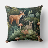 トワイライトフォレストフレンズボタニカル クッション (裏面)