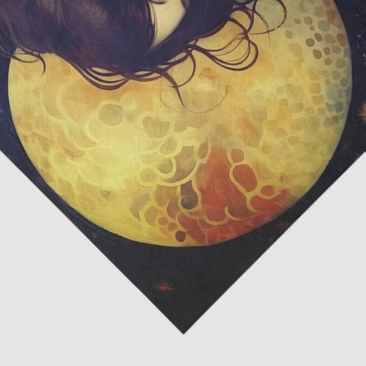 トワイライトフローラファンタジーアールヌーボーポートレート 薄葉紙 (詳細)