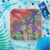 トワイライトフローラ園 ペーパープレート (パーティー)