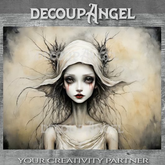 トワイライトブライドアネット – Decopage - 薄葉紙