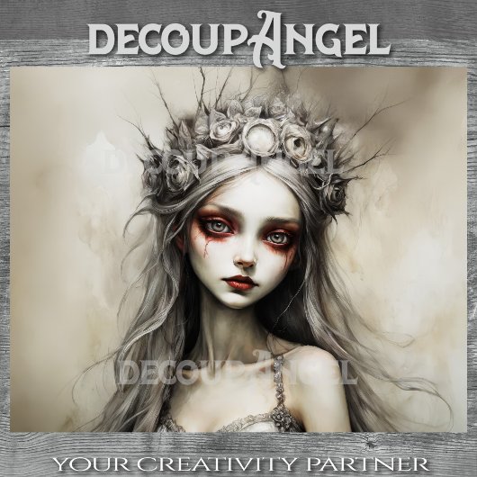 トワイライトブライドChristina - Decopage - 薄葉紙