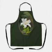 トワイライトホワイトリリー エプロン (正面)