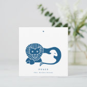 トワイライトライオンアンドラムフラットホリデーカード シーズンカード (スタンド正面)