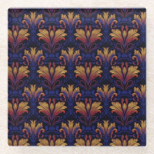 トワイライト光 ガラスコースター (正面)