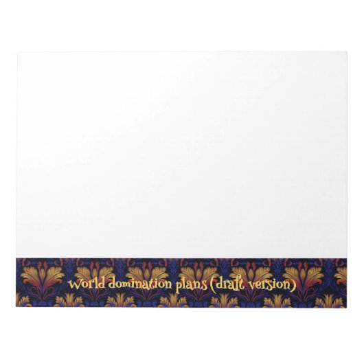 トワイライト光 ノートパッド (正面)