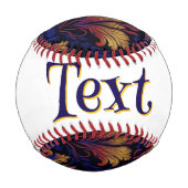 トワイライト光 野球ボール (裏面)