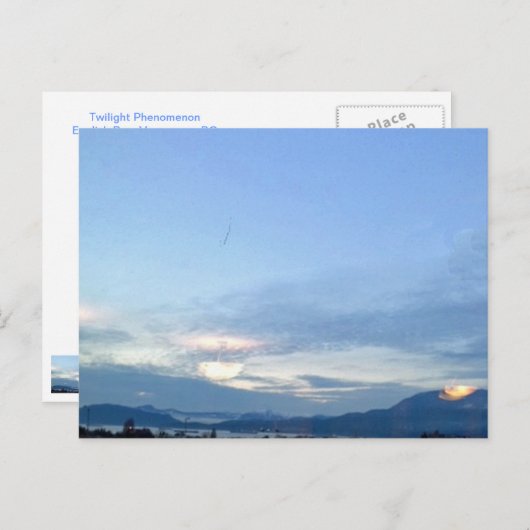 トワイライト現象はがき ポストカード (正面/裏面)
