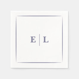 トワイライト開花ミニマル結婚ズ スタンダードカクテルナプキン